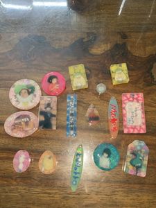 Mixed Ghibli Studios Keychain Set+ Finger Heart