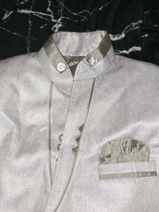 Elegant Cream Ethnic Jacket (Blazer) (cash pls)