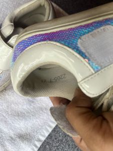 Girls Sequin Sneakers