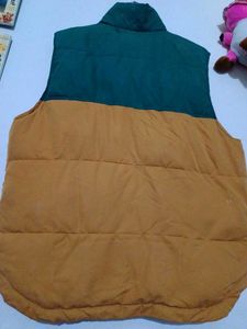 Color Block Puffer Vest