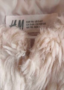 Cozy Faux Fur Vest for Girl age 5-6years