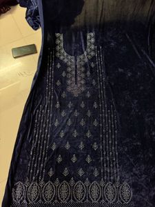 Velvet Unstitched Dress