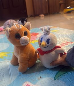 Cute Plush Toy Duo