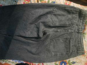 Stylish Grey Denim Jeans