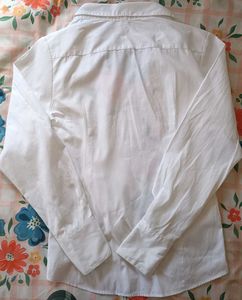 White Tuxedo Blouse
