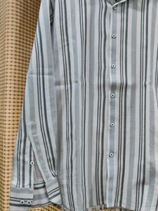 Striped Button-Down Shirt Office wear