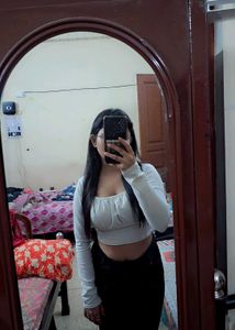 Full Sleeve White Top