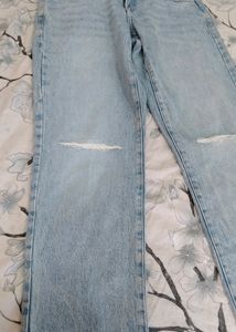 Light blue Distressed Jeans