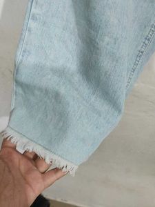 Wide Leg Denim Jeans