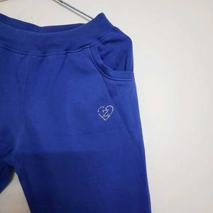 Blue Track Pants