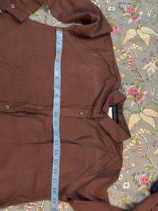 Brown Long Sleeve Shirt