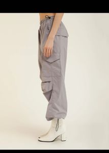 Grey Cargo Pants