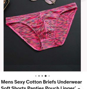 Rainbow Briefs Sexy Low Waist Breathable