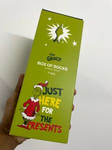 Grinch Socks - Fun Holiday Trio Sock