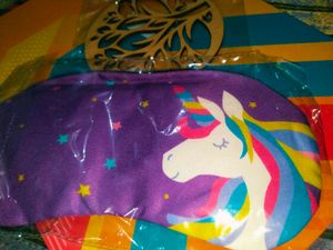 Cute Unicorn🦄 Eye Mask With Free Gift🎁