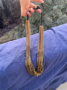 Beaded Statement Necklace