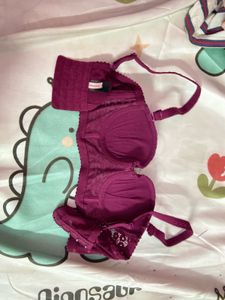 Lace Detail Bra 💕