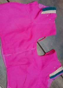 New embroidery Jari work saree
