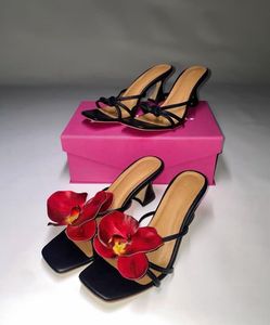 Red Flower Heel