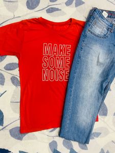 beautiful orange Graphic Tee