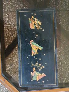 Scenery On Wooden Base
