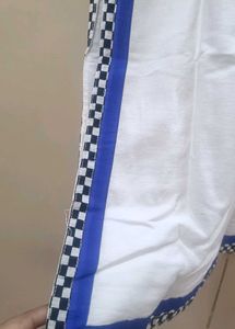 White Embroidered Daily Wear Kurta