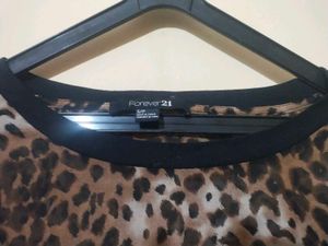 Animal Print 3/4 Sleeve Top