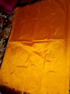 Elegant Yellow Saree