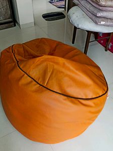 selling bean bag orange color