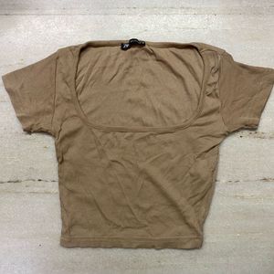 Zara Square Neck Top