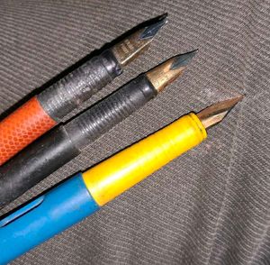 Vintage Fountain Pens (set of 3)