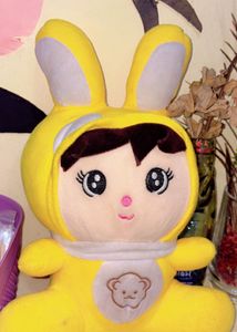 Cute Yellow Bunny Plushie