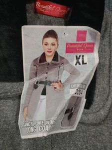 Beautiful Queen Wool Long Coat