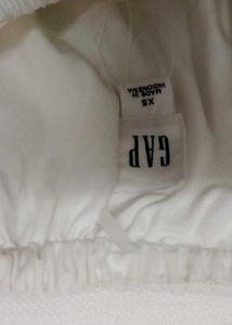 White One Shoulder Top