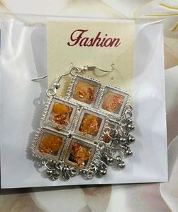 Resin Aat Fashion Earrings Only 1 Pics