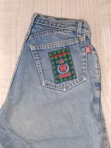 Vintage Embroidered Jeans
