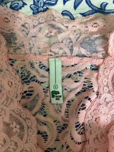 ⋆ ˚｡🌸⋆ ˚｡ Pink Lace V-Neck Top