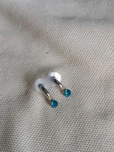 Teal Stone Earrings