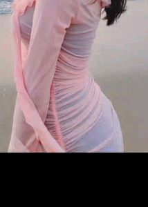Pink Ruffle Dress
