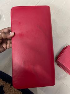 Combo Of Two Red Purse