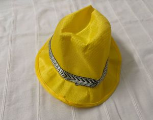 Yellow Fedora Hat (Like New)