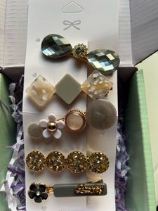 Chic Hair Clip Set - 5 Unique Designs