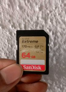 SanDisk Extreme 64GB SD Card