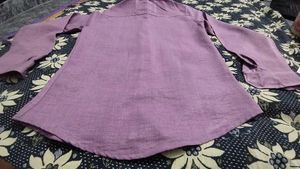Big Bull Exports Air Soft Pure Cotton Linen Shirt