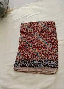 Kalamkari Handblock Natural Dyed Dupatta (New)