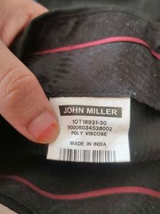 John Miller Jet Black Formal Pant