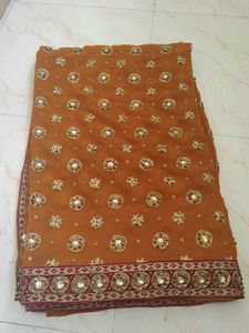 Embroidered Saree