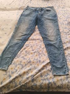 Acid Wash Denim Jeans