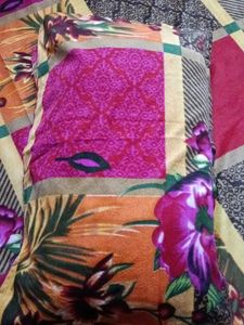 Woolen Badsheet(Double) With Pillow Cover