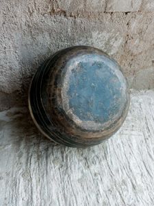 90 Years Old Odisha Bronze Serve Bowl Bela